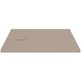 vidaXL Kad za tuš SMC rjava 90x80 cm | Shoptok.si
