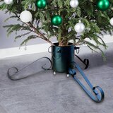  Stalak za božićno drvce zeleni 58 x 58 x 21 cm | shoptok.hr