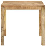 Maison Chic Jedilna miza - Kuhinjska miza - Jedilni stol iz trdnega mangovega lesa 82x80x76 cm, (21714902) | Shoptok.si