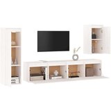 TV omarica 4 kosi bela trdna borovina, (20730168) | Shoptok.si