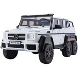  Licenciran avto na akumulator G63 6x4 24V - bel | Shoptok.si