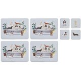 Cooksmart ® Podmetači i prostirke za čaše u setu 8 kom Curious Dogs – | shoptok.hr