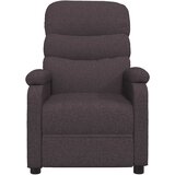  Naslonjač od tkanine tamnosmeđi | shoptok.hr