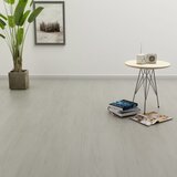 vidaXL Samolepilne talne deske 4,46 m² 3 mm PVC svetlo sive Cene