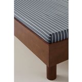 Jotex Bela/modra napenjalna rjuha iz organskega bombaža 160x200 cm Sima – | Shoptok.si