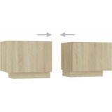 TV ormarić s LED svjetlima boja hrasta sonome 180 x 35 x 40 cm | shoptok.hr