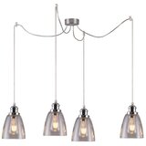  Visilica na sajli VOICE 4xE27/40W/230V pauk Slike