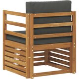  Set vanjskih sofa s jastukom Prirodna 67 x 63 x 73 cm | shoptok.hr
