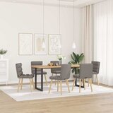 Maison Chic Jedilni stoli - Vzorci stoli 6 kosov taupe blago A1337, (22031424) | Shoptok.si
