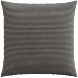  Presvlaka za jastuk 6 pcs HEERLEN Tamnosiva 55 x 55 cm Kord | shoptok.hr