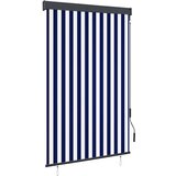  Vanjska roleta 120 x 250 cm plavo-bijela | shoptok.hr