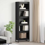 vidaXL Ormarić za knjige 2 pcs Crni hrast 80 x 30 x 155 cm | shoptok.hr