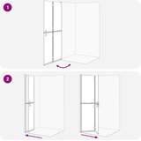  Walk-In zid za tuširanje Zlatno 90 x 6.5 x 190 cm | shoptok.hr