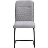 Hom`in stol, kovina, tekstil črna, svetlo siva | Shoptok.si