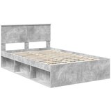  Okvir za krevet Beton 120 x 200 cm Čvrsto borovo drvo | shoptok.hr