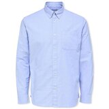 Selected Srajce z dolgimi rokavi Noos Regrick Shirt - Light Blue Modra | Shoptok.si