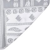 Vanjski tepih ARAKIL sivi 190 x 290 cm PP | shoptok.hr
