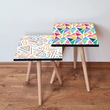 Hanah home set klub stočića 2Shp514, 2 komada, Šareni | ePonuda.com