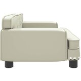  Krevet za pse krem 70 x 45 x 30 cm od umjetne kože | shoptok.hr