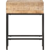vidaXL Bočni stolić 40 x 30 x 50 cm od masivnog grubog drva manga | shoptok.hr