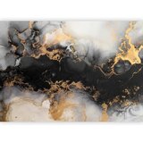  Foto tapeta - Gold Explosions - an Abstract Pattern Inspired by Marble 147x105 Samoljepljiva | shoptok.hr