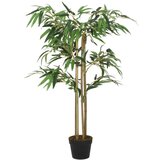  Umjetno stablo bambusa 380 listova 80 cm zeleno | shoptok.hr