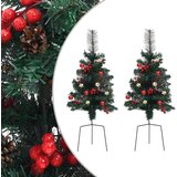 vidaXL Umetna novoletna jelka 2 kosa 76 cm PVC Cene
