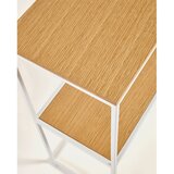 Kave Home Bela/naravna stranska mizica v hrastovem dekorju 30x120 cm Yoana – | Shoptok.si