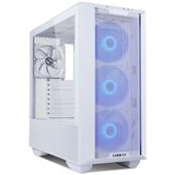 Lian Li računalniško ohišje atx lancool iii mesh rgb midi-tower, kaljeno steklo, belo | Shoptok.si