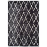 Kayoom PREPROGA Z VISOKIM FLOROM Orlando 325 Anthrazit 80/150 cm antracit | Shoptok.si