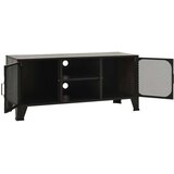 vidaXL TV omarica siva 105x36x47 cm kovina in MDF | Shoptok.si