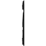  Zidno uzglavlje crni 185x3x60 cm od masivne borovine | shoptok.hr