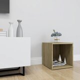TV ormarić boja hrasta sonome 37 x 35 x 37 cm konstruirano drvo | shoptok.hr