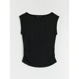 Sinsay Bluza bez rukava s ажurnim uzorkom | shoptok.hr