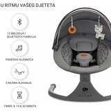 Kinderkraft Električna njihaljka LUMI 2, Dark Grey | shoptok.hr