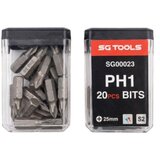 SG Tools SG00023 bitovi PH1, 20 komada u kutijici, S2 čelik ( SG00023 ) Cene