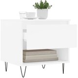  Stolići za kavu 2 kom bijeli 50x46x50 cm od konstruiranog drva | shoptok.hr