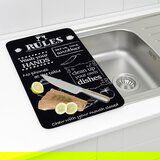 Maximex Zaščitne plošče za štedilnik iz kaljenega stekla 2 ks 52x30 cm Kitchen Rules – | Shoptok.si