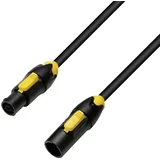 8101 TCONL 0150 IP65 tok priključni kabel [1x ženski konektor powercon - 1x powercon moški konektor] 1.50 m črna\, rumena, (20434757)