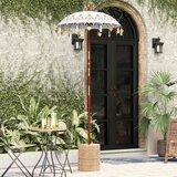  Balineški Parasol Krema 125 x 125 x 260 cm | shoptok.hr