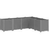  Vrtna sadilica svjetlosiva 160 x 120 x 53 cm PP | shoptok.hr