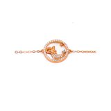 Fenzy zapestnica z obeskom, oven, rose gold Cene