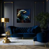  Dekorativna slika na platnu - premium art - wilderness's fearless hunter | ePonuda.com