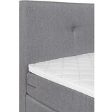 P & B POSTELJA Z VZMETNICO 160 cm x 200 cm , les, tekstil, leseni material siva | Shoptok.si
