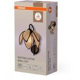 Osram zidna lampa decor rattan 1xE27/15W/230V bež/crna | Eponuda.com