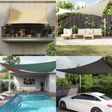  Senčno jadro svetlo sivo 5x4 m 100 % poliester oxford Cene