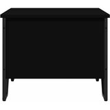  Stolić za kavu crni 75x51x40 cm od konstruiranog drva | shoptok.hr