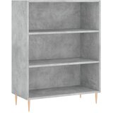  Regal za knjige boja betona 69,5x32,5x90 cm konstruirano drvo | Eponuda.ba