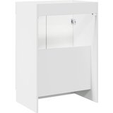  ispod umivaonika Bijela visokog sjaja 56 x 37,5 x 81 cm | shoptok.hr