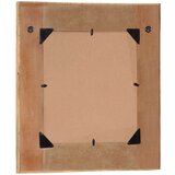 vidaXL Stensko ogledalo iz trdnega predelanega lesa 60x60 cm | Shoptok.si
